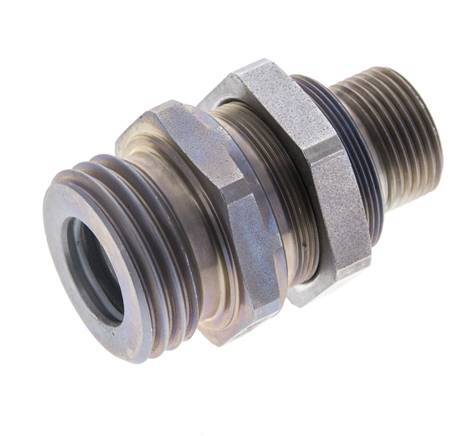 Steel Hydraulic Coupling Socket 14 mm S Cutting Ring ISO 14540/8434-1 D M32 x 3