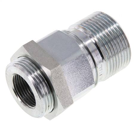 Stahl EDBRO Schraubkupplungen G 3/4 Zoll Innengewinde Fest halb D 44,5 mm