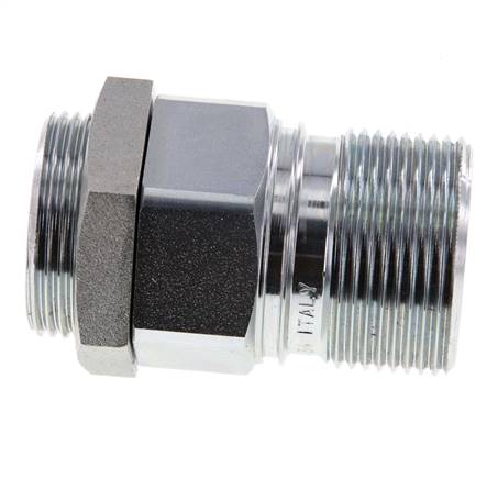 Stahl EDBRO Schraubkupplungen G 3/4 Zoll Innengewinde Fest halb D 44,5 mm