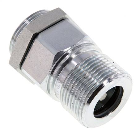 Stahl EDBRO Schraubkupplungen G 3/4 Zoll Innengewinde Fest halb D 44,5 mm