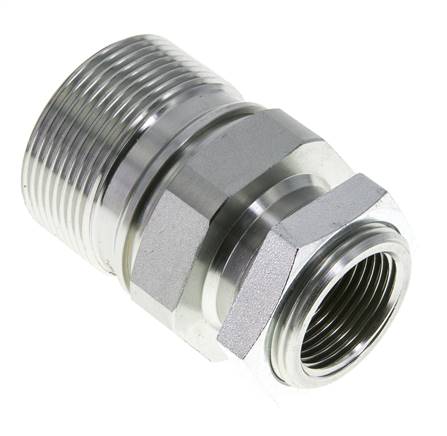 Stahl EDBRO Schraubkupplungen G 1 Zoll Innengewinde Fest halb D 54 mm