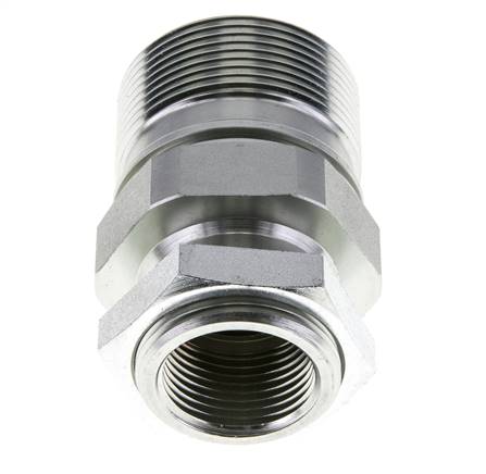 Stahl EDBRO Schraubkupplungen G 1 Zoll Innengewinde Fest halb D 54 mm