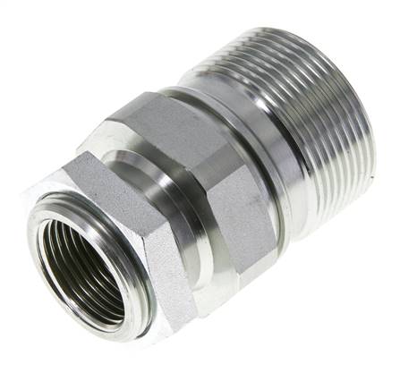 Stahl EDBRO Schraubkupplungen G 1 Zoll Innengewinde Fest halb D 54 mm