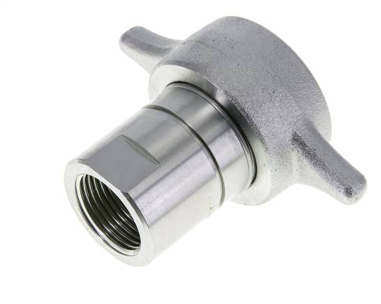 Stahl EDBRO Schraubkupplungen G 1 Zoll Innengewinde Lose Hälfte D 54 mm