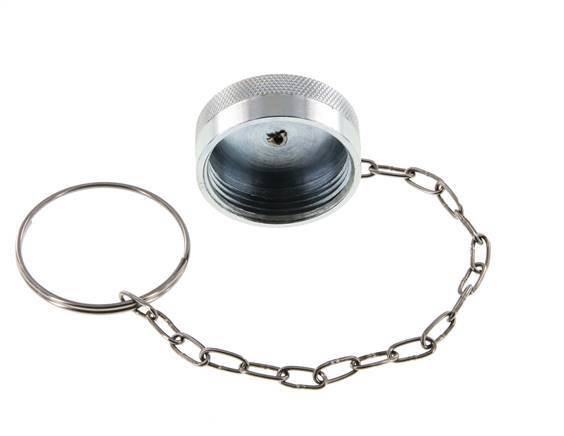 UNS 1-3/4"-10 Stahl-Staubschutzkappe für Kupplungsstecker