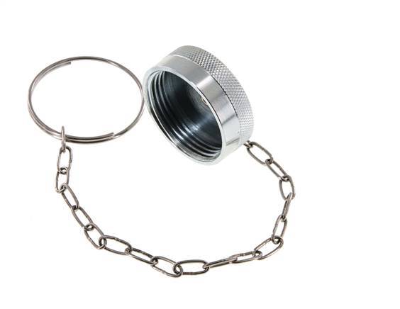 UNS 1-3/4"-10 Stahl-Staubschutzkappe für Kupplungsstecker