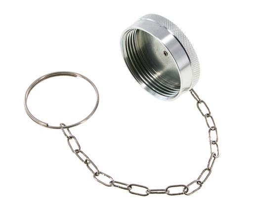 UNS 2-1/8"-10 Stahl-Staubschutzkappe für Kupplungsstecker