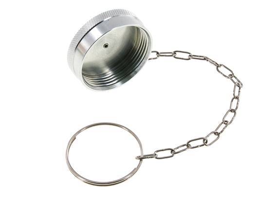 UNS 2-1/8"-10 Stahl-Staubschutzkappe für Kupplungsstecker