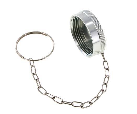 UNS 2-1/8"-10 Stahl-Staubschutzkappe für Kupplungsstecker