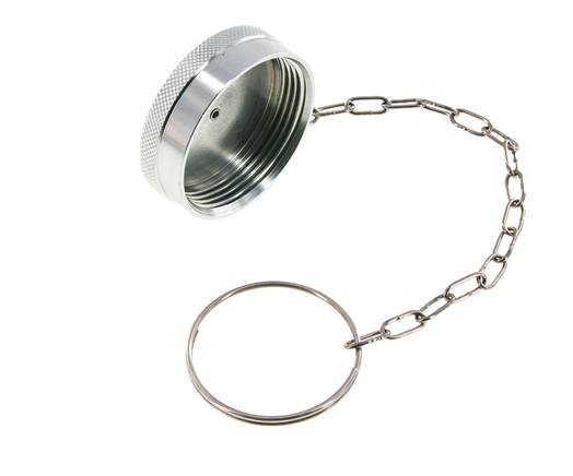 UNS 2-1/8"-10 Stahl-Staubschutzkappe für Kupplungsstecker