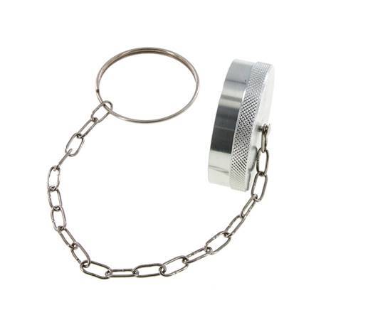 UNS 2-1/8"-10 Stahl-Staubschutzkappe für Kupplungsstecker