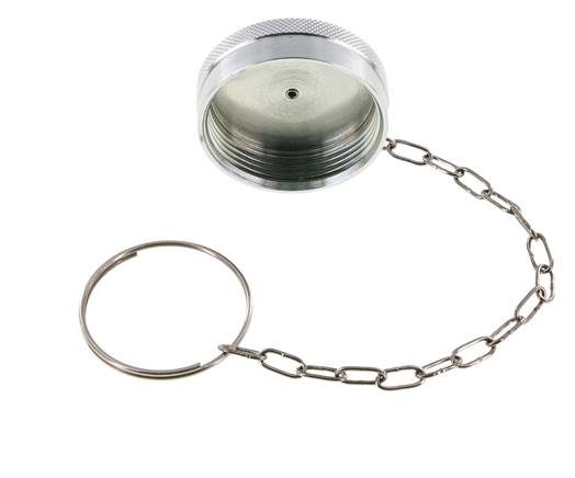 UNS 2-1/8"-10 Stahl-Staubschutzkappe für Kupplungsstecker