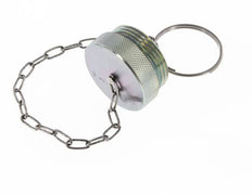 UNS 1-3/4"-10 Stahl-Staubschutzkappe für Kupplungsdose