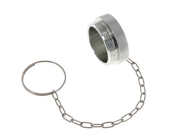 UNS 2-1/8"-10 Stahl-Staubschutzkappe für Kupplungsdose