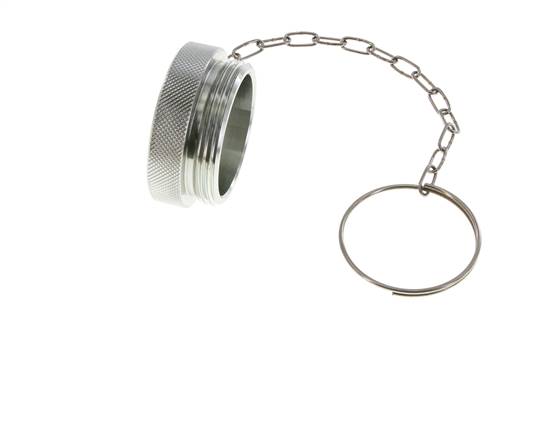 UNS 2-1/8"-10 Stahl-Staubschutzkappe für Kupplungsdose