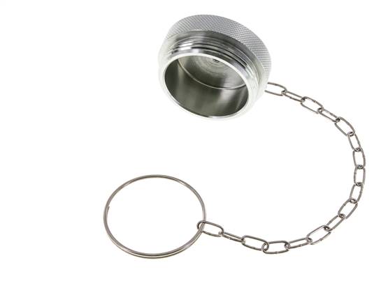UNS 2-1/8"-10 Stahl-Staubschutzkappe für Kupplungsdose