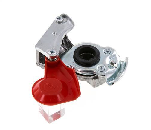 Lieferung Rot Aluminium Gladhand-Kupplung M16x1,5 Innengewinde DIN 74342
