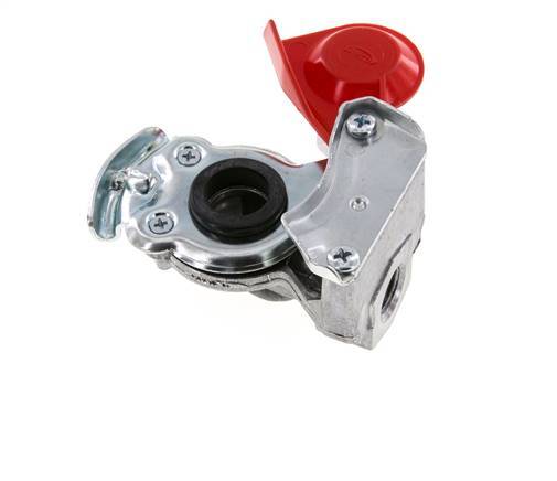 Lieferung Rot Aluminium Gladhand-Kupplung M16x1,5 Innengewinde DIN 74342