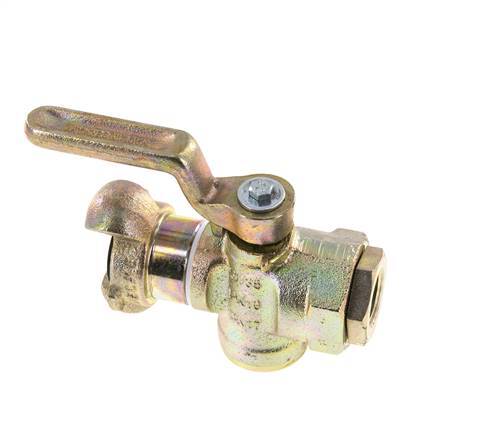 G 1/2'' Drosselventil Klauenkupplung DIN 3486 Gusseisen