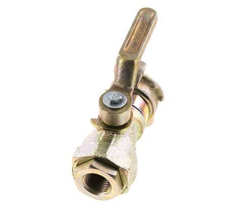 G 1/2'' Drosselventil Klauenkupplung DIN 3486 Gusseisen