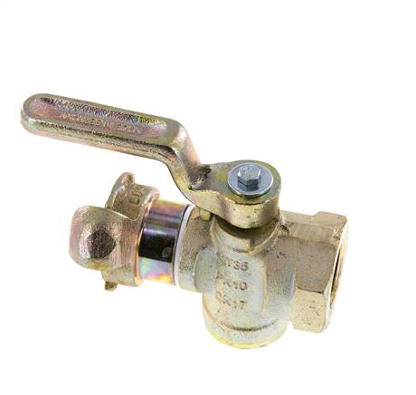 G 3/4'' Drosselventil Klauenkupplung DIN 3486 Gusseisen