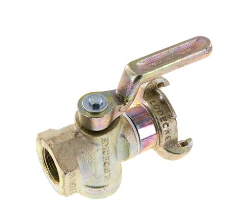 G 3/4'' Drosselventil Klauenkupplung DIN 3486 Gusseisen