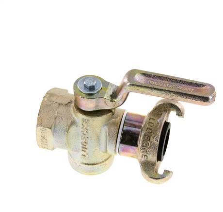 G 3/4'' Drosselventil Klauenkupplung DIN 3486 Gusseisen