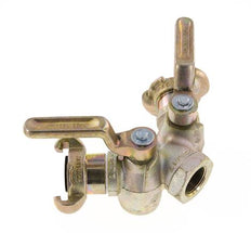 G 3/4'' Doppeldrosselventil Klauenkupplung DIN 3487 Gusseisen