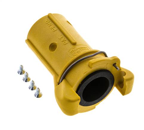 Sandstrahl-Kupplung 25x39 mm Schlauchanschluss Nylon-Kupplung Länge 110 mm
