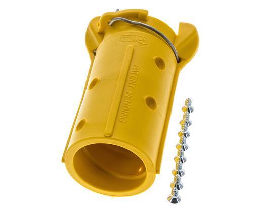 Sandstrahl-Kupplung 32x48 mm Schlauchanschluss Nylon-Kupplung Länge 136 mm