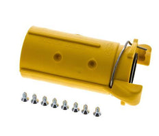 Sandstrahl-Kupplung 32x48 mm Schlauchanschluss Nylon-Kupplung Länge 136 mm