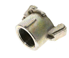 Sandstrahl-Kupplung 1 1/4'' Innengewinde Temperguss-Kupplung Länge 62 mm