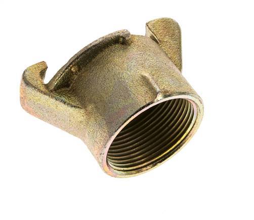 Sandstrahl-Kupplung 1 1/2'' Innengewinde Temperguss-Kupplung Länge 55 mm