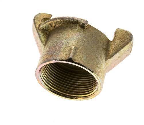 Sandstrahl-Kupplung 1 1/2'' Innengewinde Temperguss-Kupplung Länge 55 mm