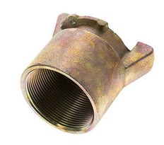 Sandstrahl-Kupplung 2'' Innengewinde Temperguss-Kupplung Länge 79 mm