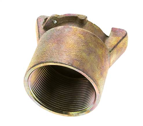 Sandstrahl-Kupplung 2'' Innengewinde Temperguss-Kupplung Länge 79 mm