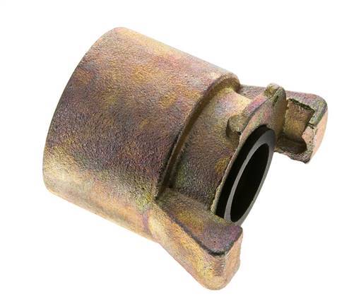 Sandstrahl-Kupplung 2'' Innengewinde Temperguss-Kupplung Länge 79 mm