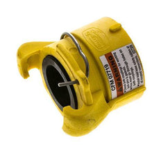 Sandstrahl-Kupplung 50 mm Innengewinde Nylon-Kupplung Länge 63 mm