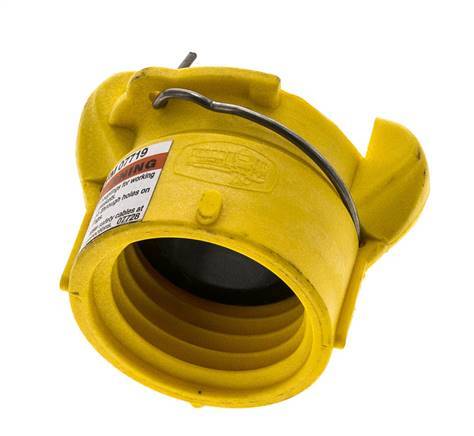 Sandstrahl-Kupplung 50 mm Innengewinde Nylon-Kupplung Länge 63 mm