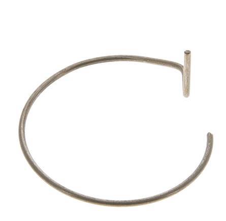 Sandstrahlkupplung 2 mm Automatik-Sicherheitsclip [2 Stück]