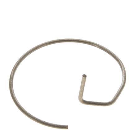 Sandstrahlkupplung 2 mm Automatik-Sicherheitsclip [2 Stück]