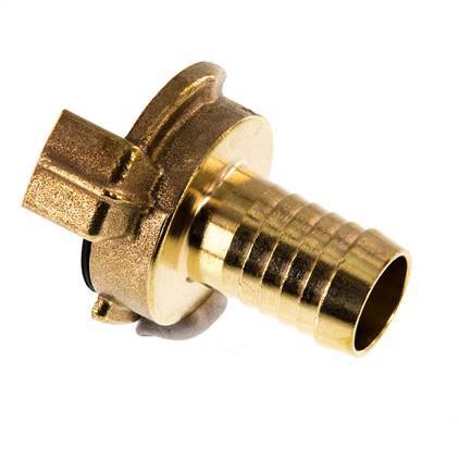 19 mm (3/4'') Schlauch Barb GEKA Gartenschlauch Messingkupplung [2 Stück]