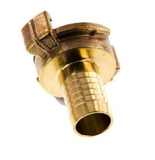 19 mm (3/4'') Schlauch Barb GEKA Gartenschlauch Messingkupplung [2 Stück]