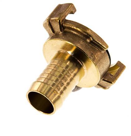 19 mm (3/4'') Schlauch Barb GEKA Gartenschlauch Messingkupplung [2 Stück]
