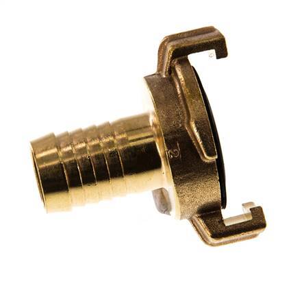 19 mm (3/4'') Schlauch Barb GEKA Gartenschlauch Messingkupplung [2 Stück]