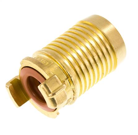 38 mm (1 1/2'') Hose Barb GEKA Gartenschlauch Messingkupplung KTW