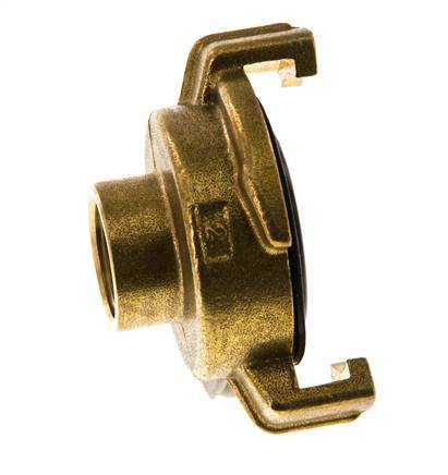 3/8'' GEKA Gartenschlauchkupplung aus Messing [2 Stück]