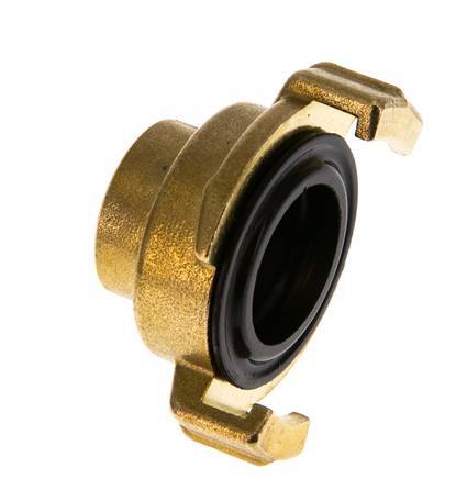 1/2'' Weibliche GEKA Gartenschlauch-Messing-Kupplung [2 Stück]