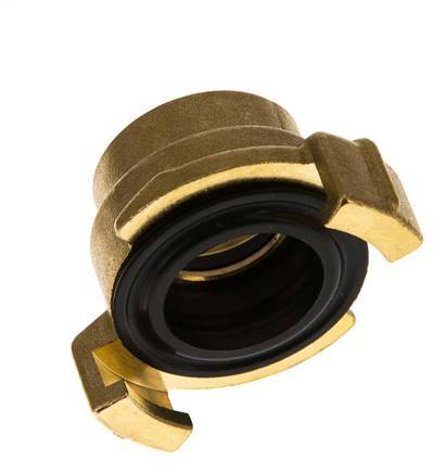 3/4'' GEKA Gartenschlauchkupplung aus Messing [2 Stück]