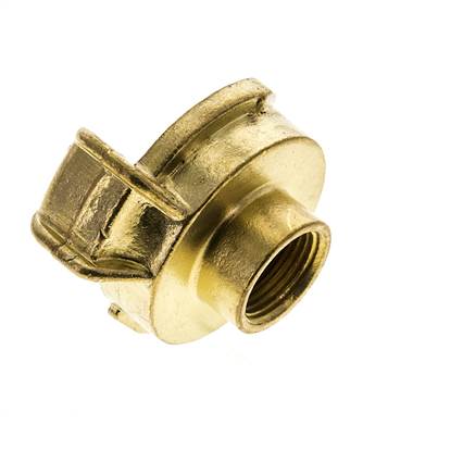 3/8'' Weibliche GEKA Gartenschlauch-Messing-Kupplung KTW